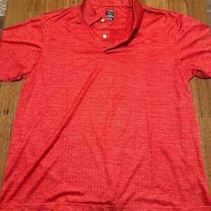 Vibrant Red Polo Shirt for Men